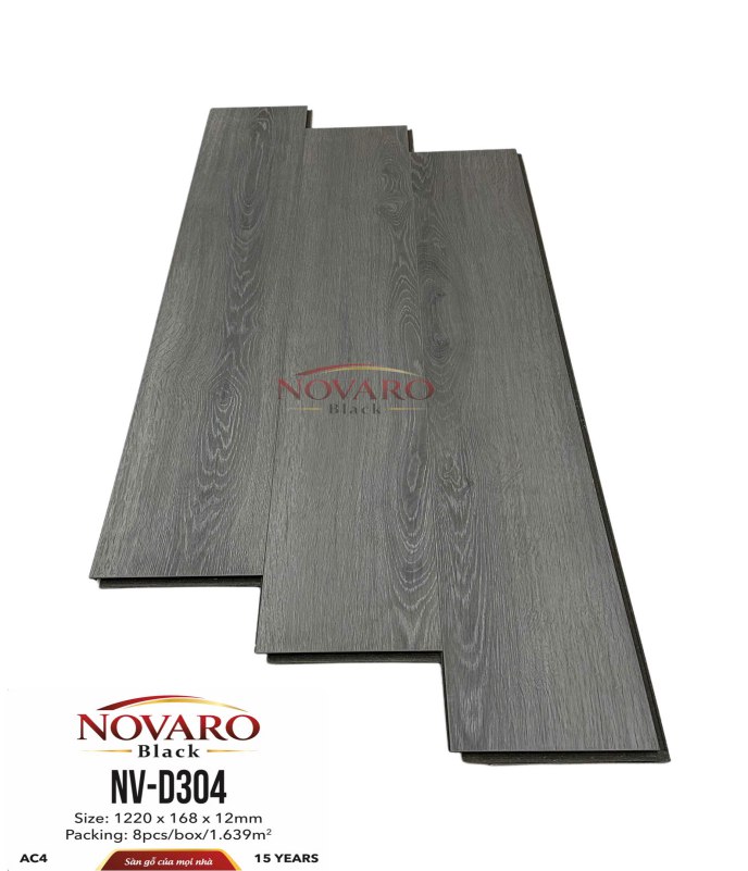 Sàn gỗ Novaro cốt đen